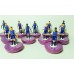 Subbuteo Andrew Table Soccer Toulouse 2016-17 on classic Hasbro bases